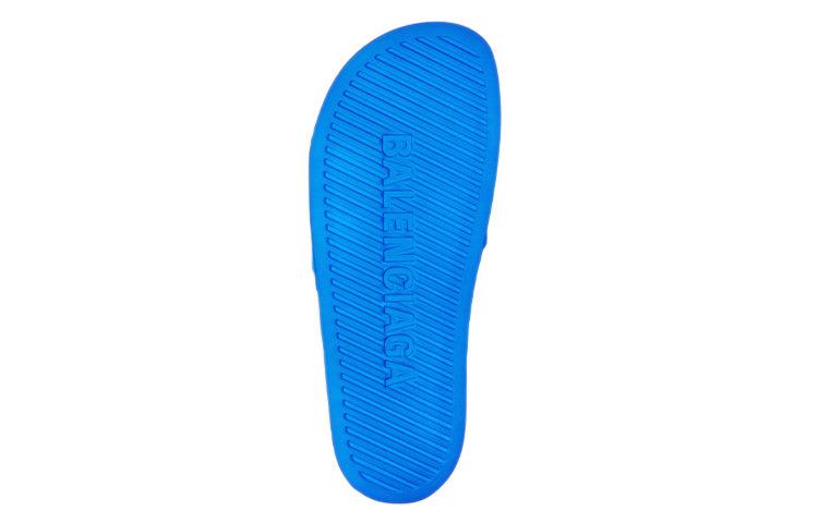 Balenciaga Pool Slides 'Blue' 565826W1S804005 #