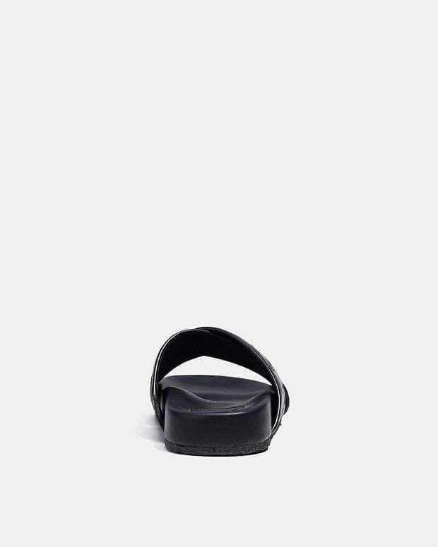 Coach Signature Cross Sandals