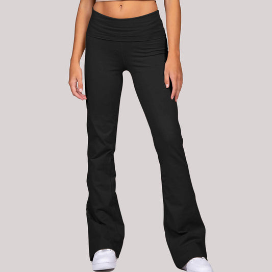 Women’s High-Waist Nylon Spandex Leggings – Second-Skin Fit