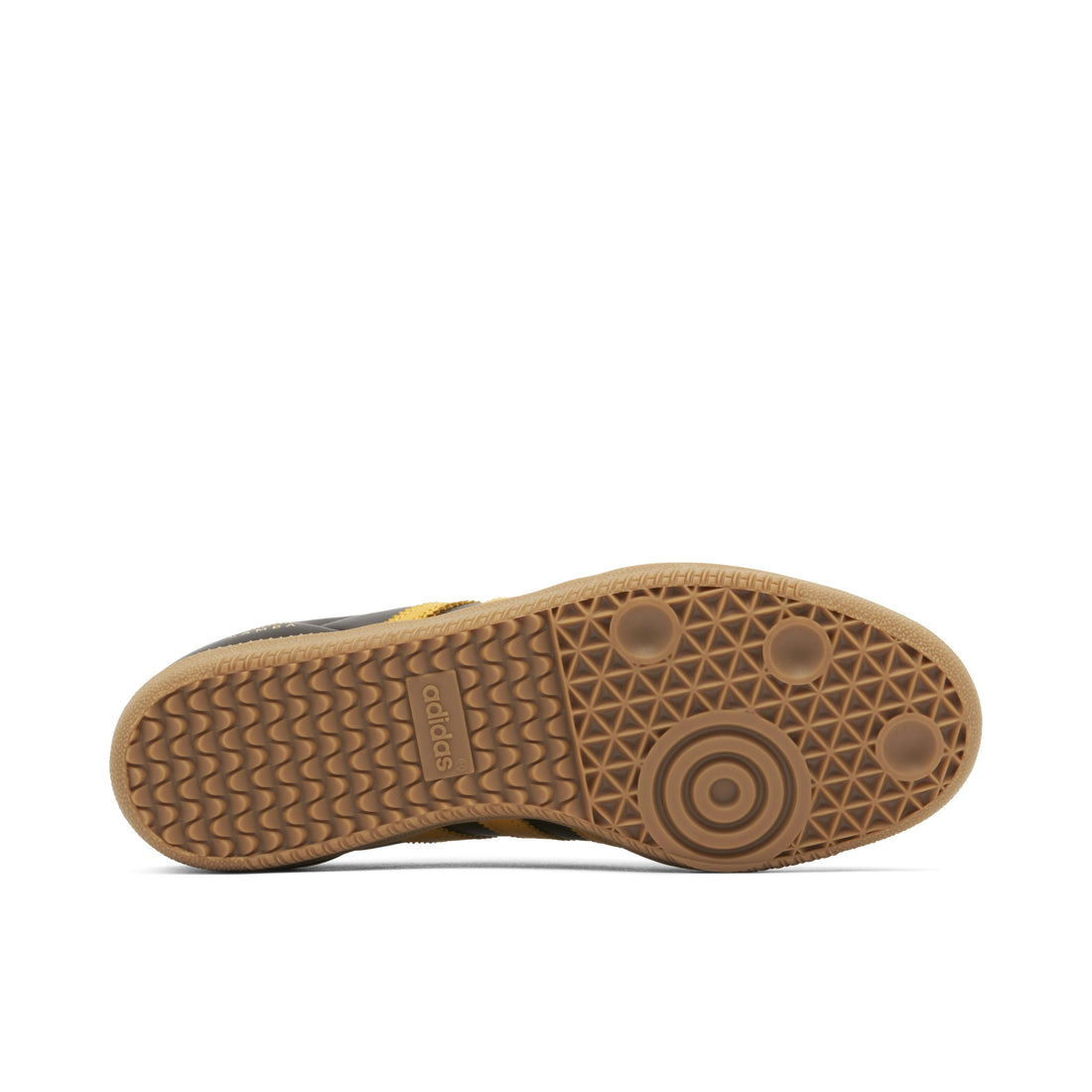 ADIDAS SAMBA OG DARK BROWN PRELOVED YELLOW